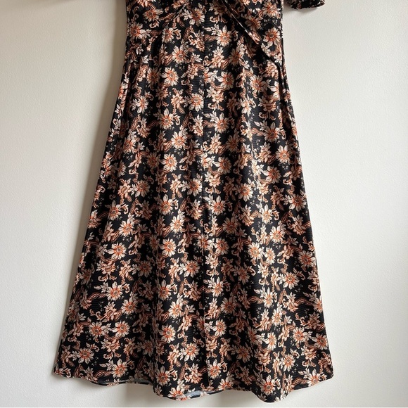 Acler Tippet Dress in Midnight Wallpaper - Picture 8 of 16